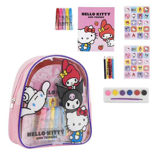 COLOREABLE MOCHILA HELLO KITTY - Imagen 1