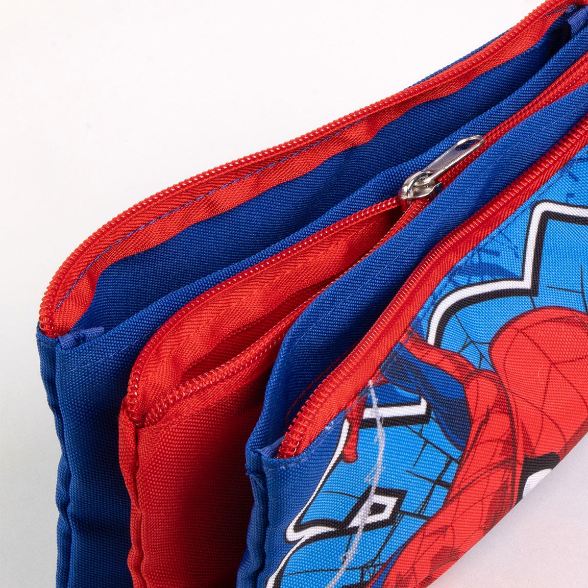 ESTUCHE PORTATODO 3 COMPARTIMENTOS SPIDERMAN - Imagen 3