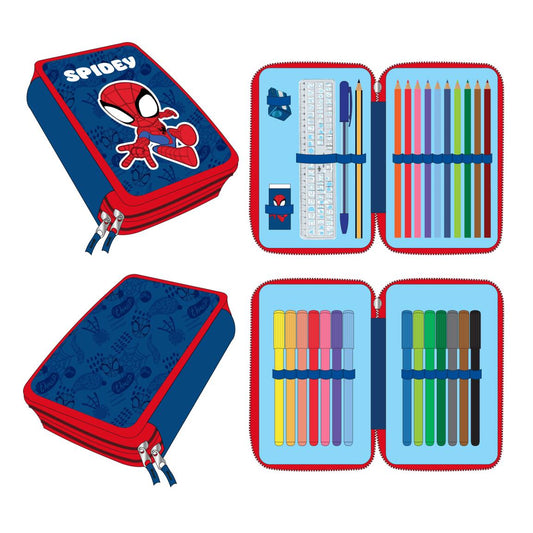 PLUMIER CON ACCESORIOS SPIDEY - Imagen 1