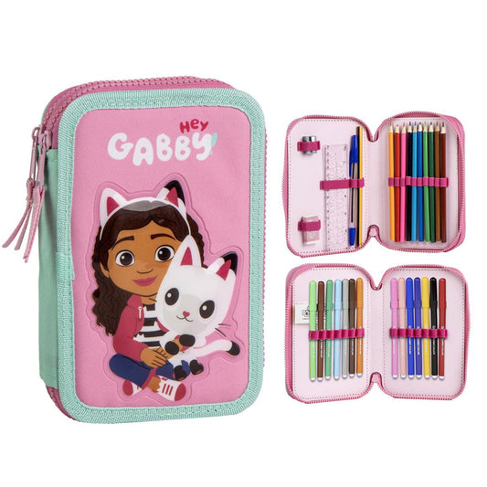 PLUMIER CON ACCESORIOS GABBY´S DOLLHOUSE - Imagen 1