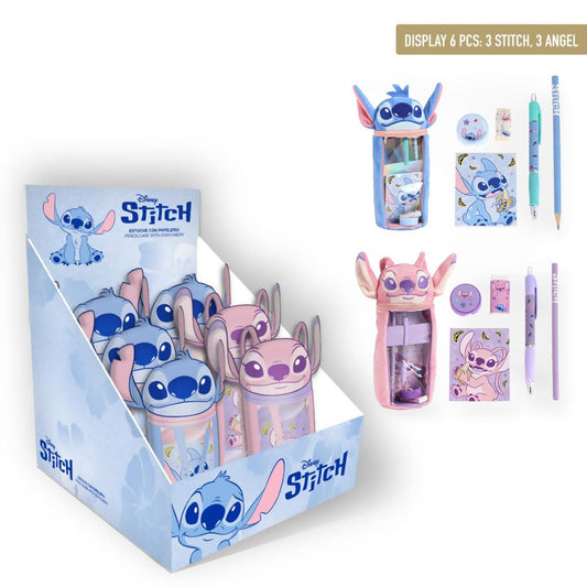 ESTUCHE PORTATODO PELUCHE STITCH - Imagen 1