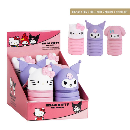 ESTUCHE PORTATODO SILICONA HELLO KITTY - Imagen 1