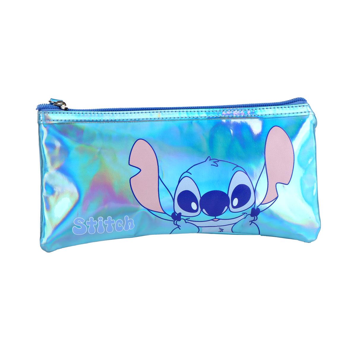 ESTUCHE PORTATODO IRIDISCENTE STITCH - Imagen 2