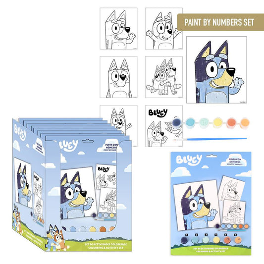 SET DE PAPELERÍA COLOREABLE BLUEY - Imagen 1