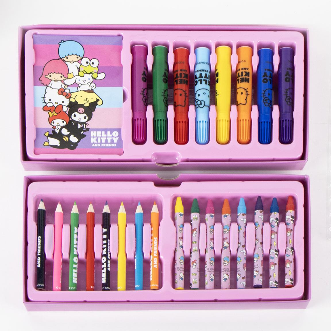 SET COLOREABLE MALETIN HELLO KITTY - Imagen 2