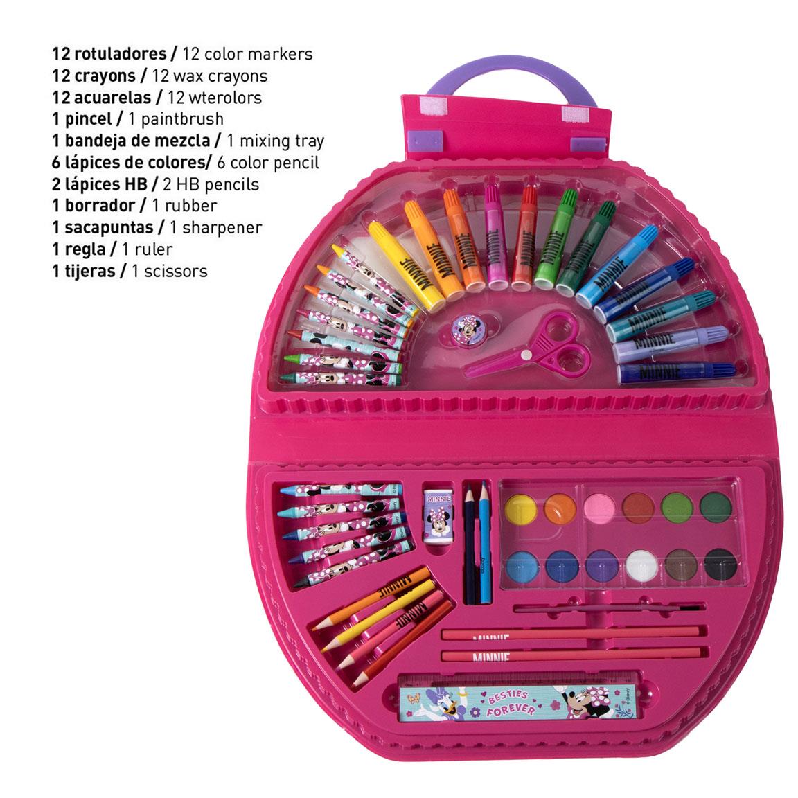 SET COLOREABLE 50 PIEZAS MINNIE
