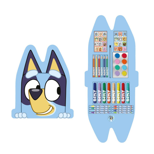 SET PAPELERÍA COLOREABLE CAJA BLUEY - Imagen 1