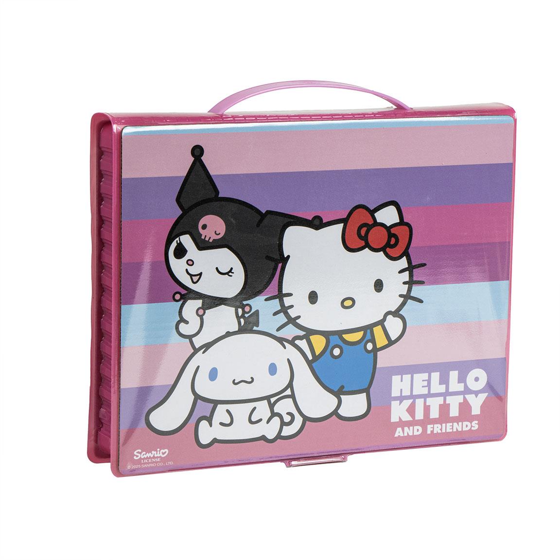 SET PAPELERÍA COLOREABLE CAJA HELLO KITTY - Imagen 3