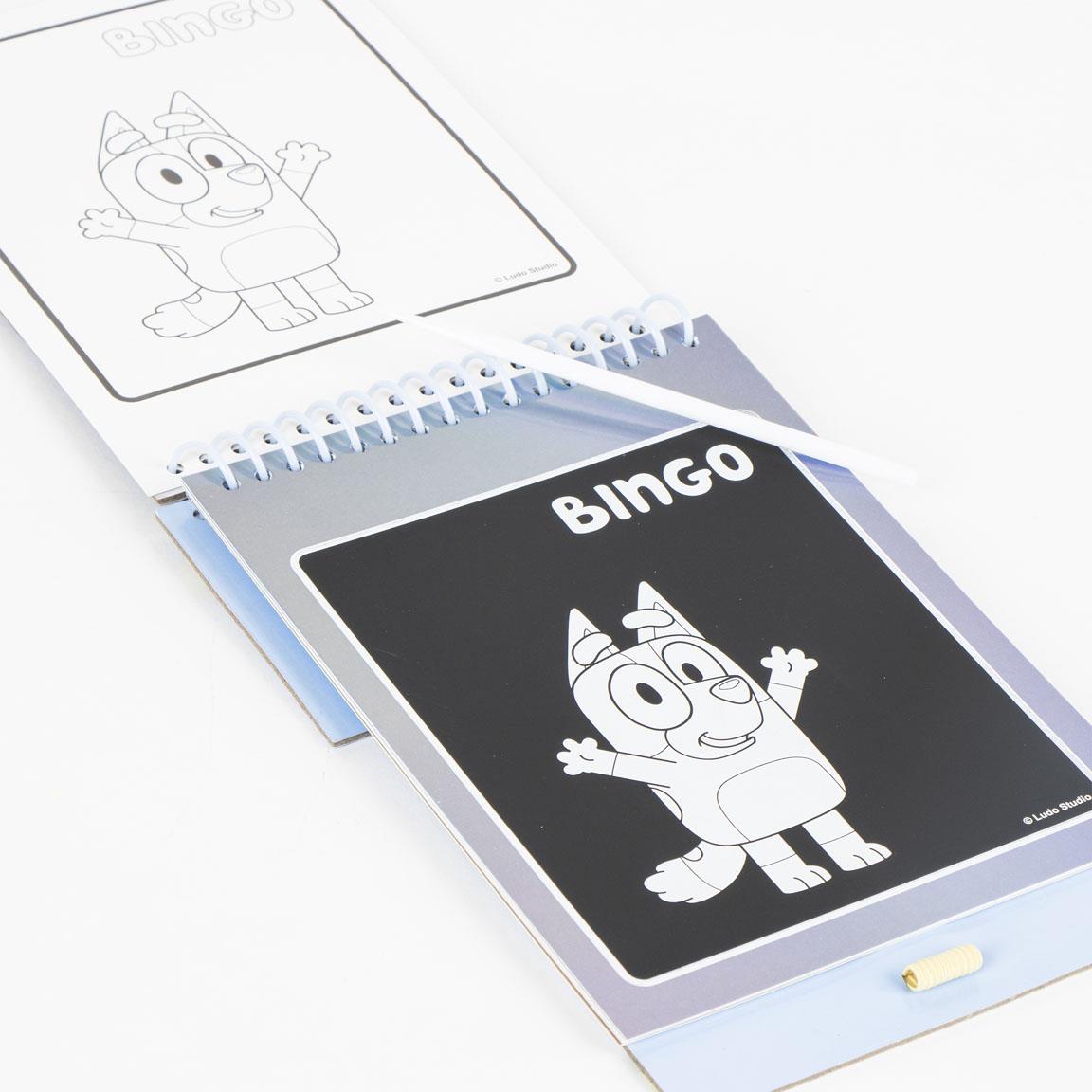 SET DE PAPELERÍA SCRATCH BOOK BLUEY - Imagen 2