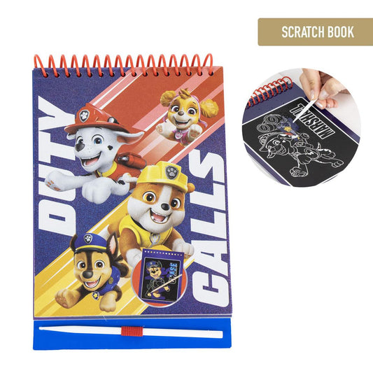 SET DE PAPELERÍA SCRATCH BOOK PAW PATROL - Imagen 1