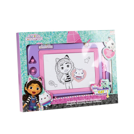 SET DE PAPELERÍA PIZARRA MAGNÉTICA GABBY´S DOLLHOUSE - Imagen 1