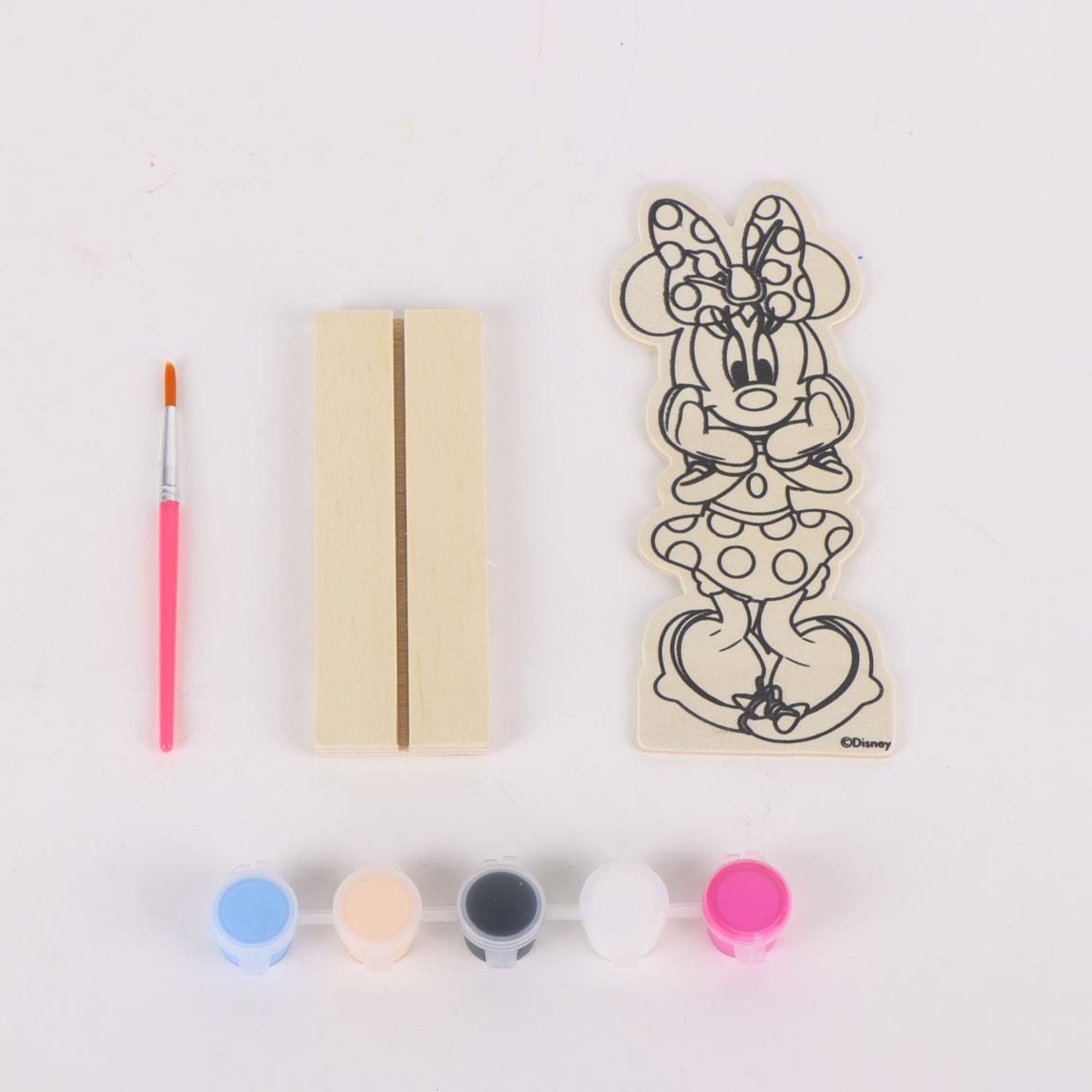 FIGURAS COLOREABLES MADERA MINNIE - Imagen 2