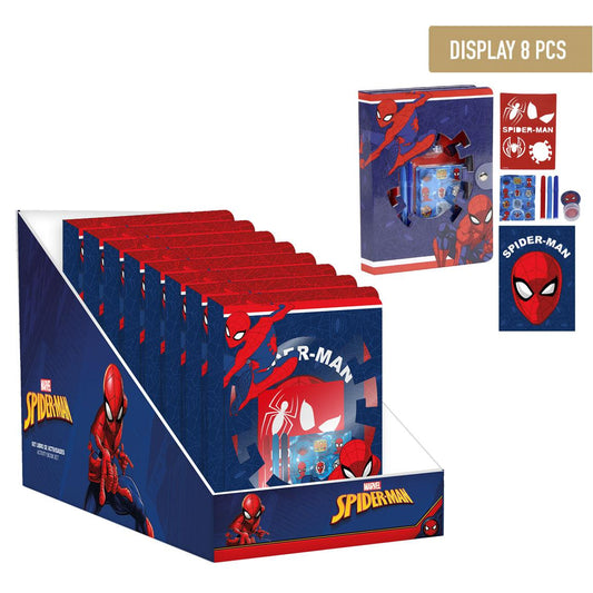 CUADERNO SET SPIDERMAN - Imagen 1