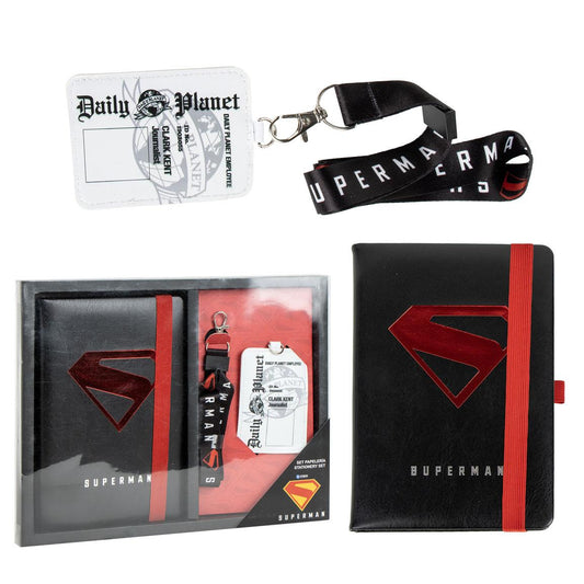 SET DE PAPELERÍA SUPERMAN - Imagen 1
