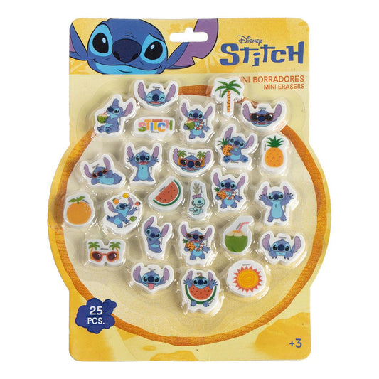 GOMA DE BORRAR PACK x25 STITCH - Imagen 1