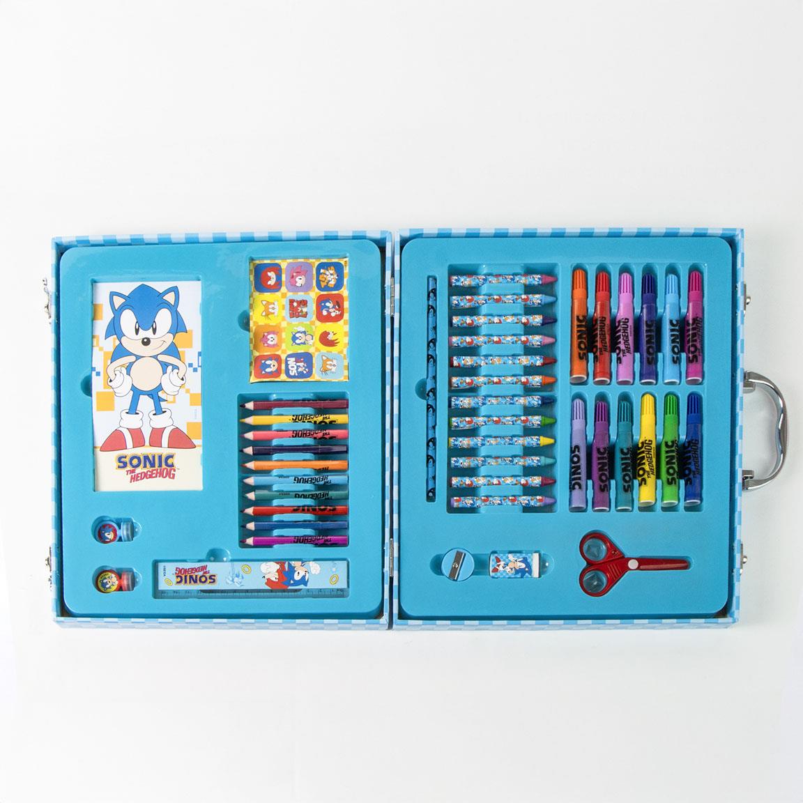 SET COLOREABLE MALETIN SONIC