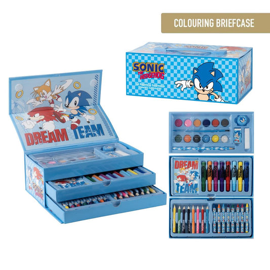 SET COLOREABLE MALETIN SONIC