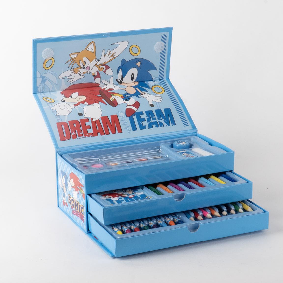 SET COLOREABLE MALETIN SONIC