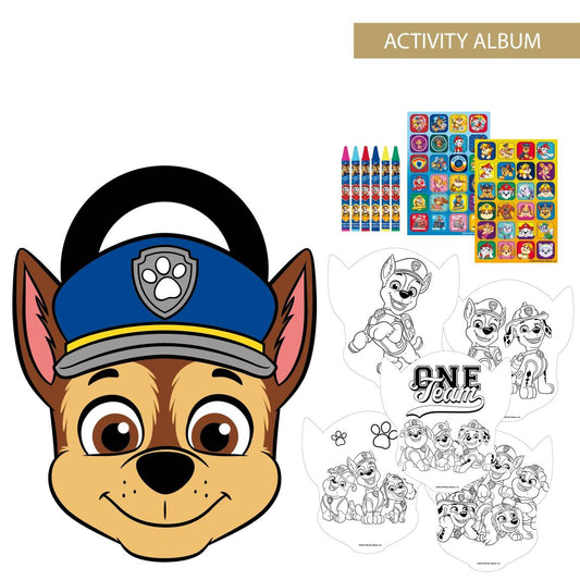 ALBUM ACTIVIDADES COLOREABLE PAW PATROL