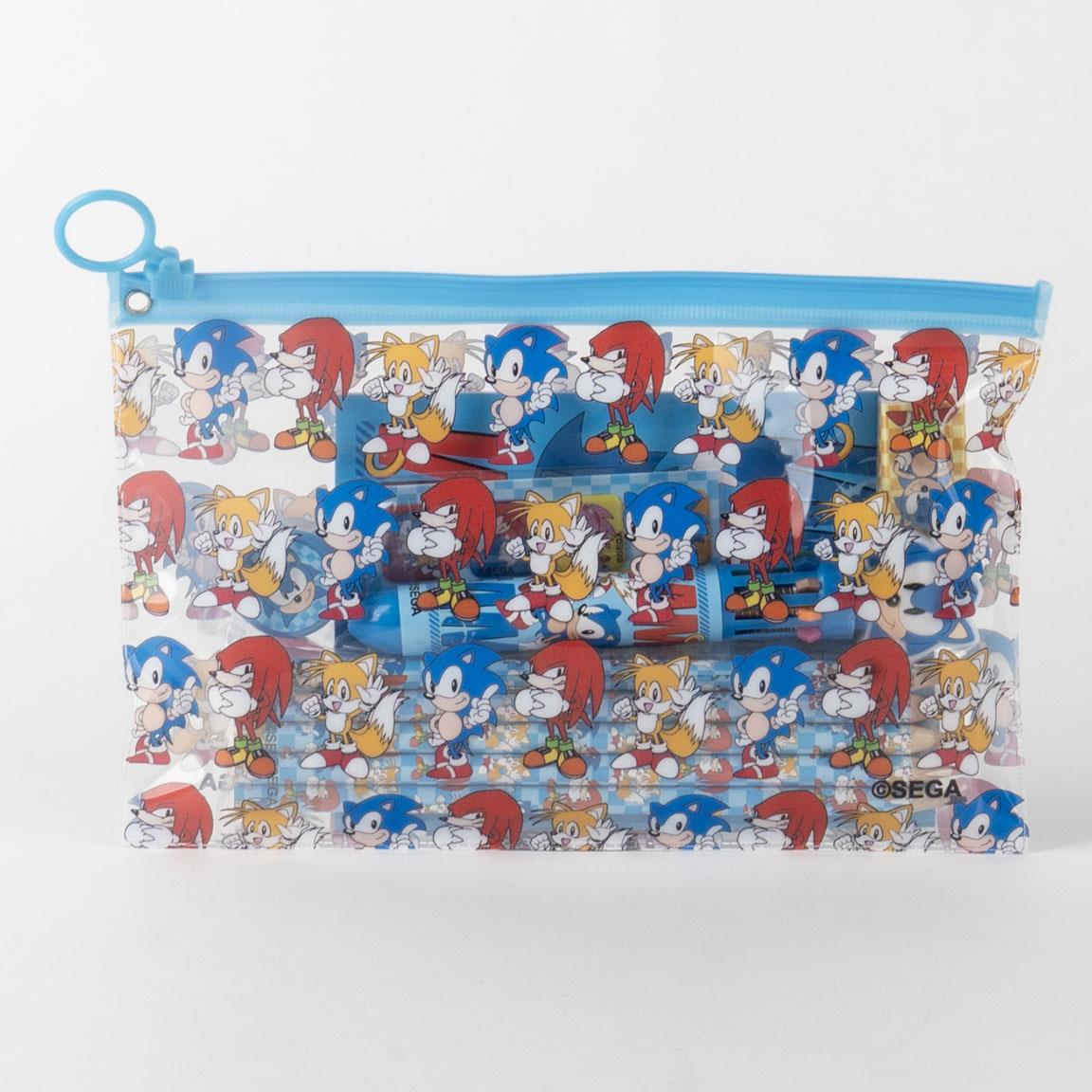 SET PAPELERIA ESCOLAR EVA SONIC