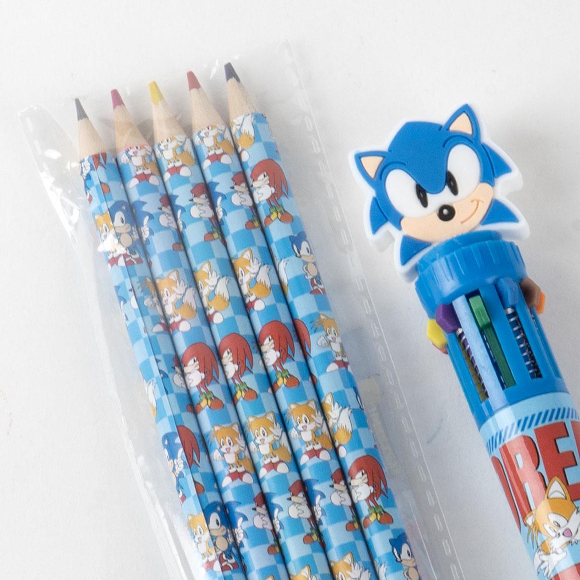 SET PAPELERIA ESCOLAR EVA SONIC