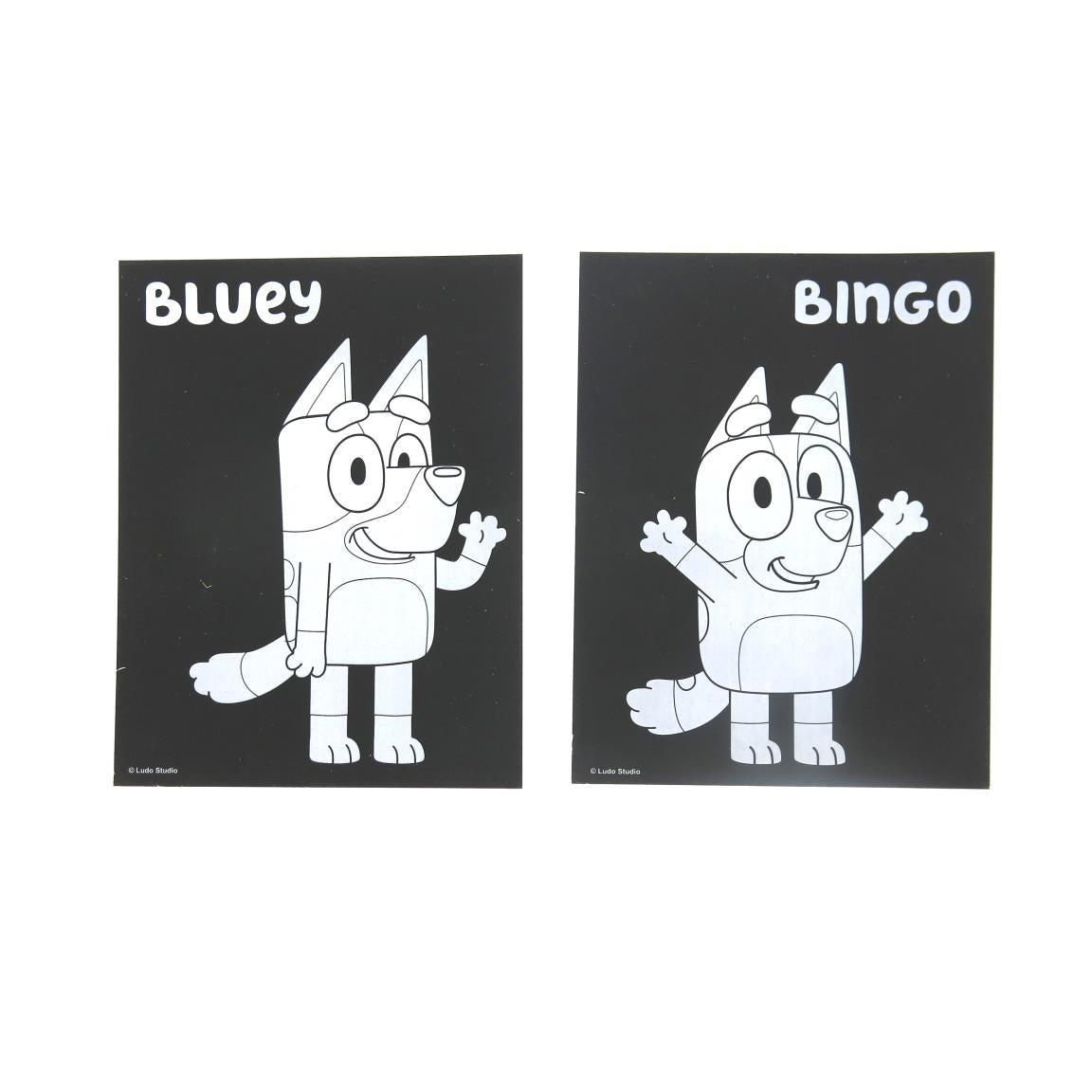 SET COLOREABLE MOCHILA BLUEY