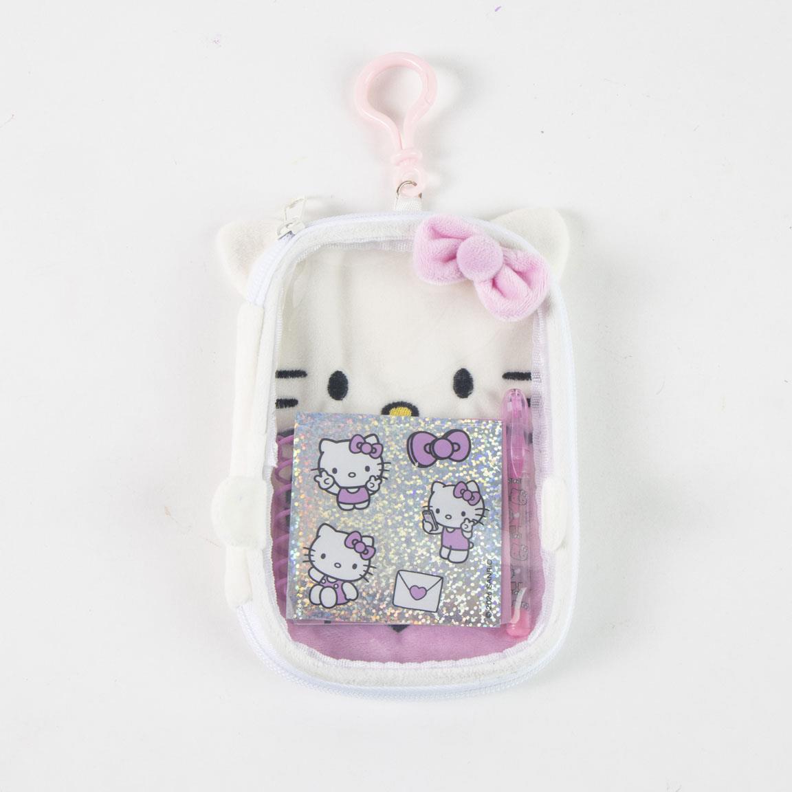 SET DE PAPELERIA PELUCHE HELLO KITTY