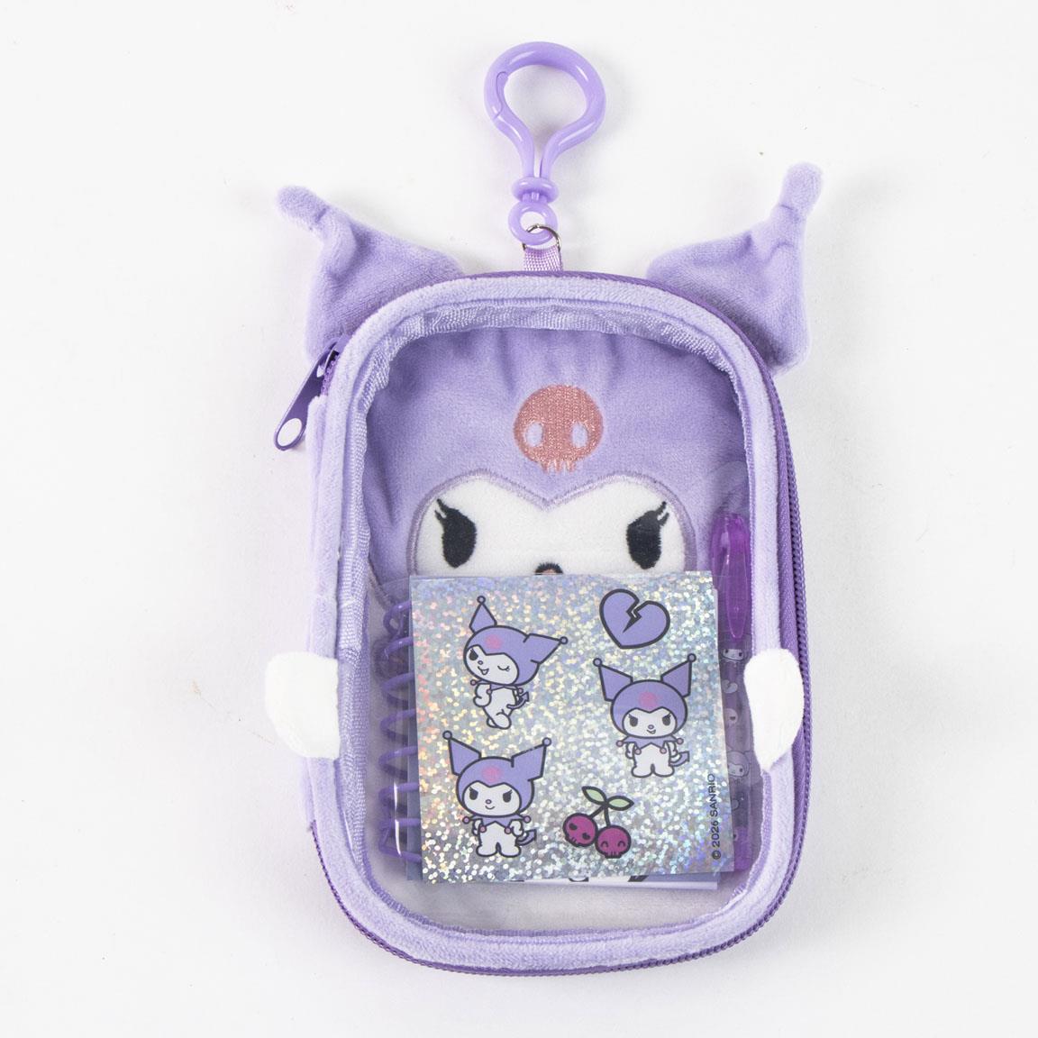 SET DE PAPELERIA PELUCHE HELLO KITTY KUROMI