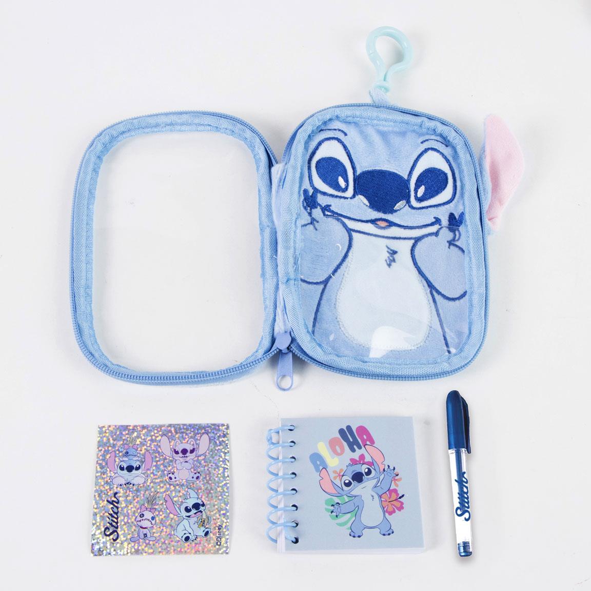 SET DE PAPELERIA PELUCHE STITCH