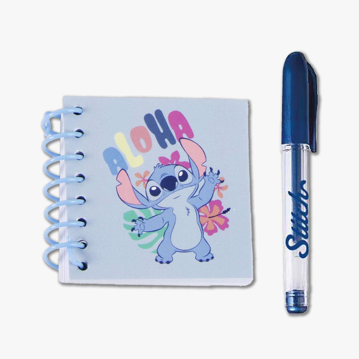 SET DE PAPELERIA PELUCHE STITCH