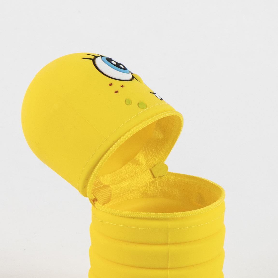 ESTUCHE PORTATODO SILICONA BOB ESPONJA