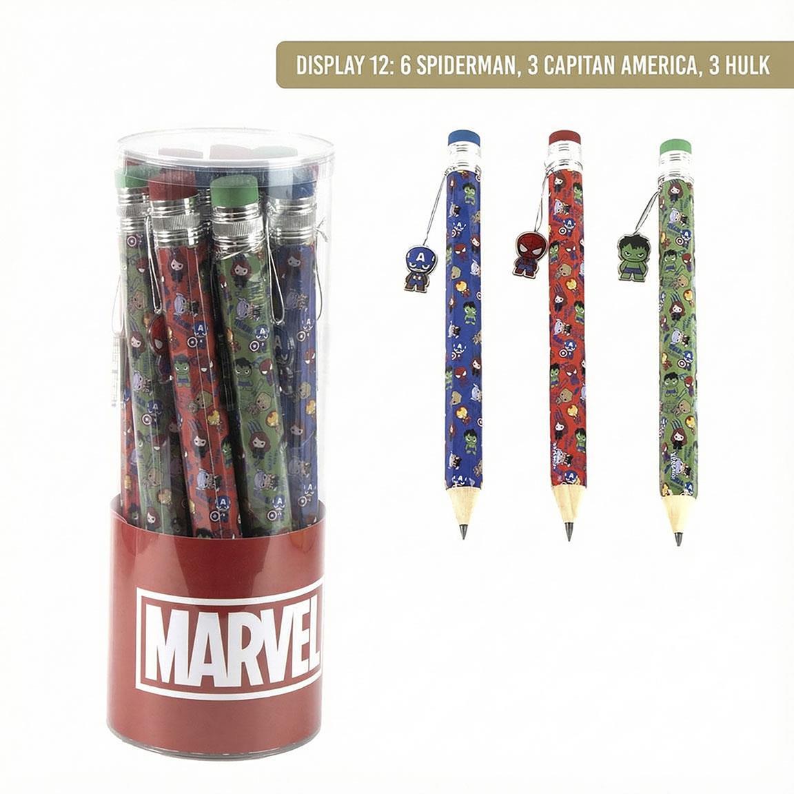 LAPICES GRANDE MARVEL