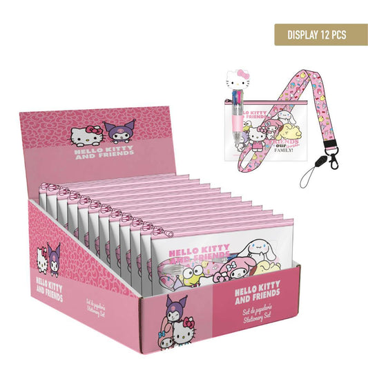 SET DE PAPELERIA COLGANTE HELLO KITTY