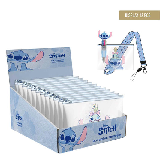 SET DE PAPELERIA COLGANTE STITCH