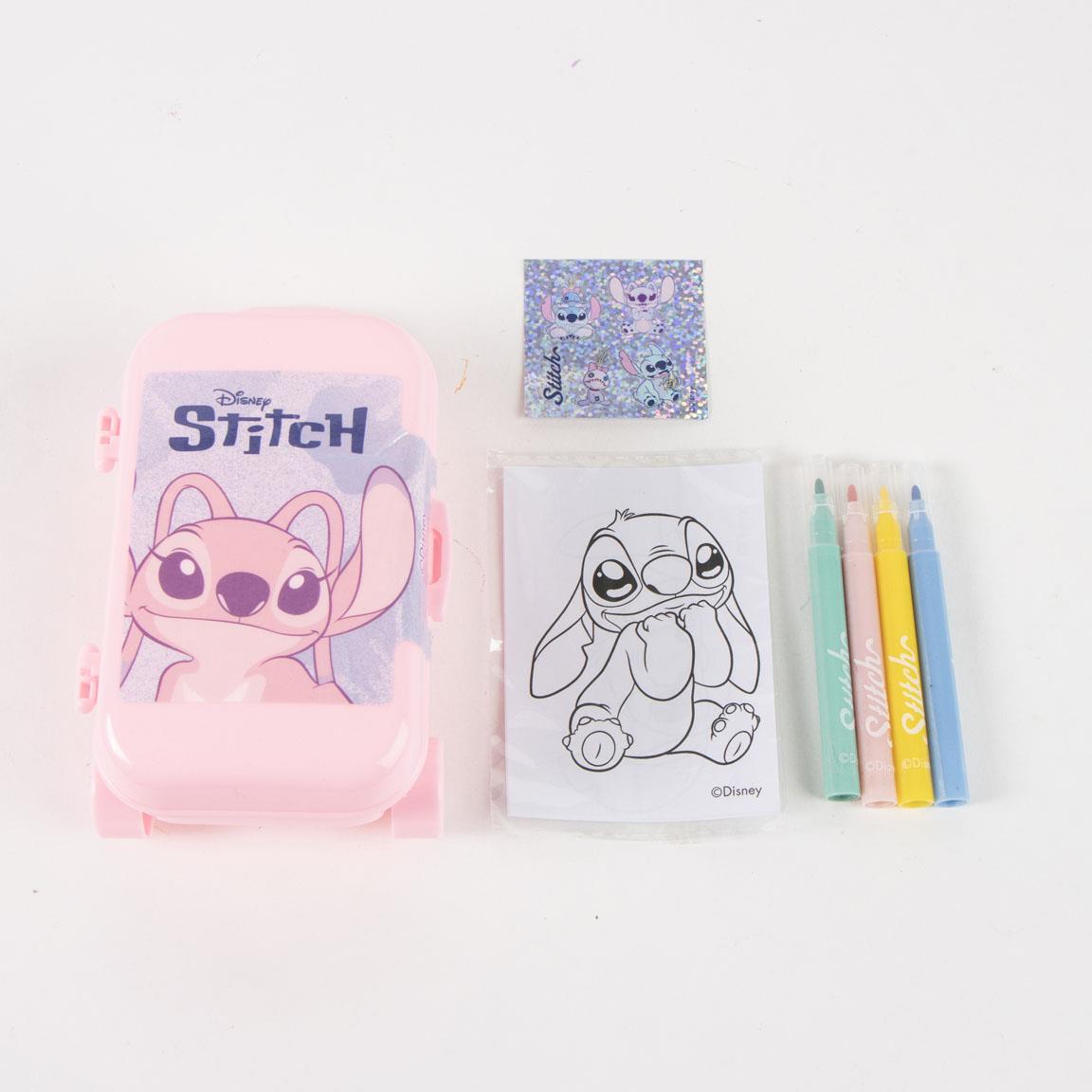 SET DE PAPELERIA SORPRESA STITCH
