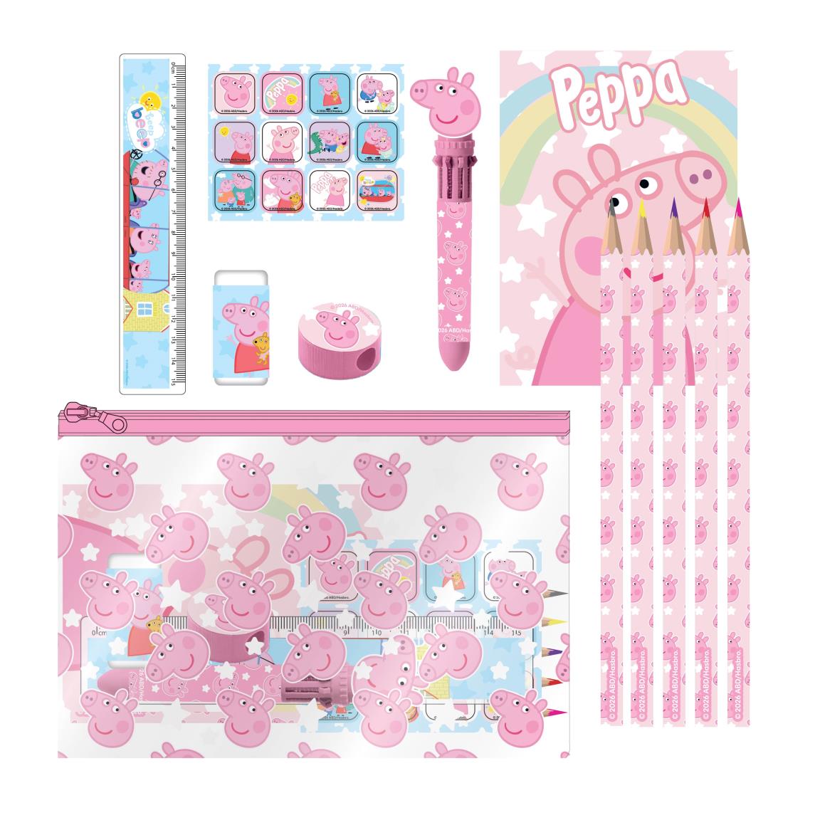 SET PAPELERIA ESCOLAR EVA PEPPA PIG