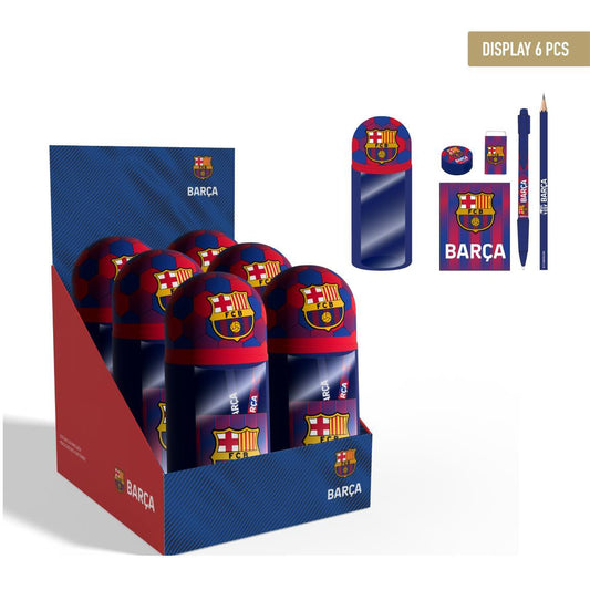 ESTUCHE PORTATODO PELUCHE FC BARCELONA