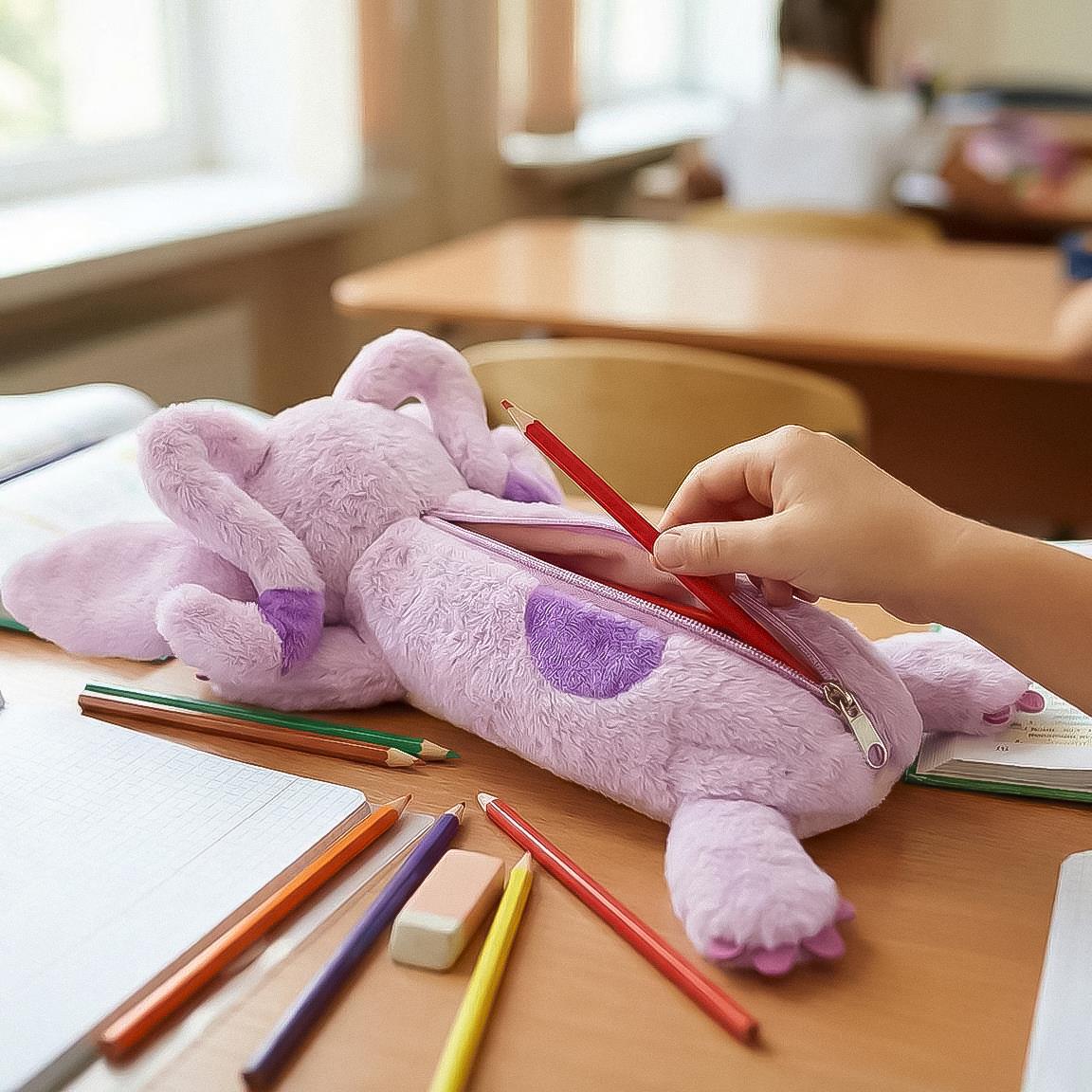 ESTUCHE PORTATODO PELUCHE STITCH ANGEL