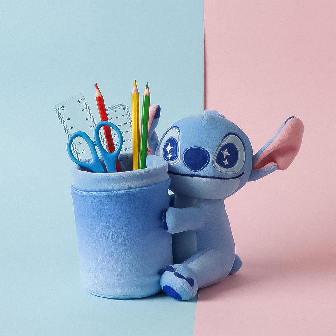 PORTALAPICES PELUCHE STITCH