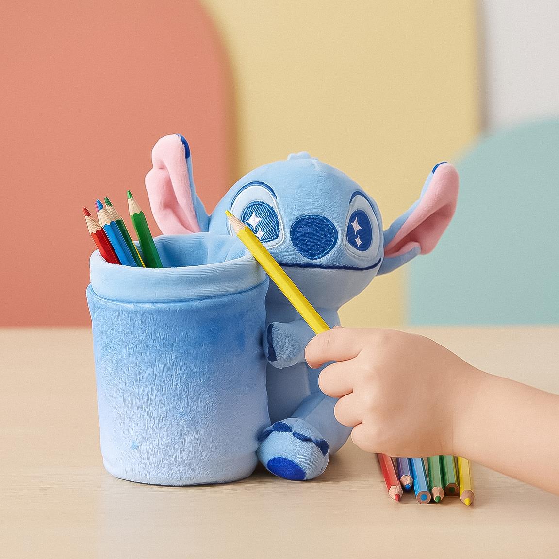 PORTALAPICES PELUCHE STITCH