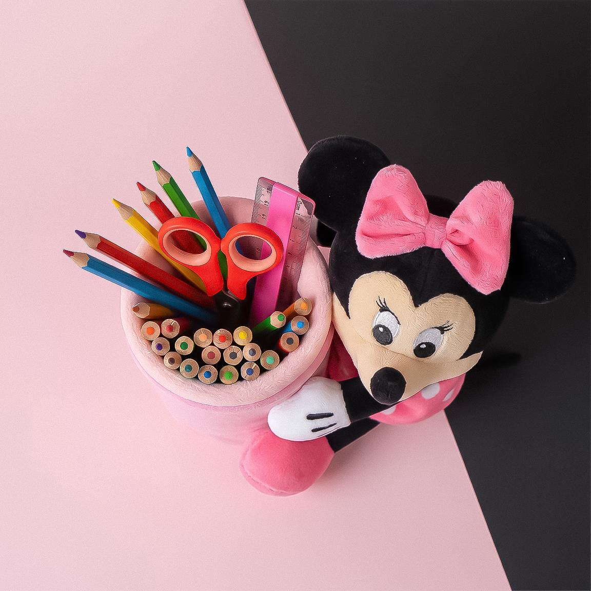 PORTALAPICES PELUCHE MINNIE