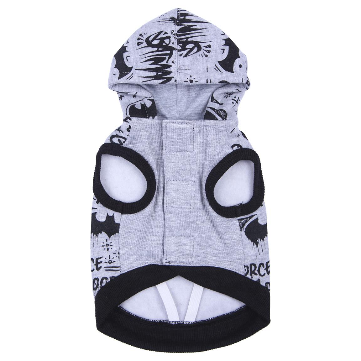 SUDADERA PARA PERRO XS COTTON BRUSHED BATMAN - Imagen 3