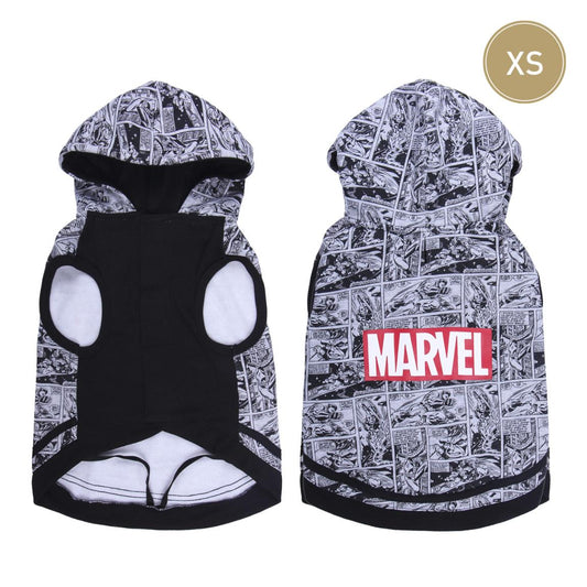 SUDADERA PARA PERRO XS COTTON BRUSHED MARVEL - Imagen 1