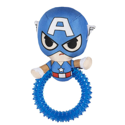 MORDEDOR PARA PERRO TPR AVENGERS CAPITAN AMERICA - Imagen 1
