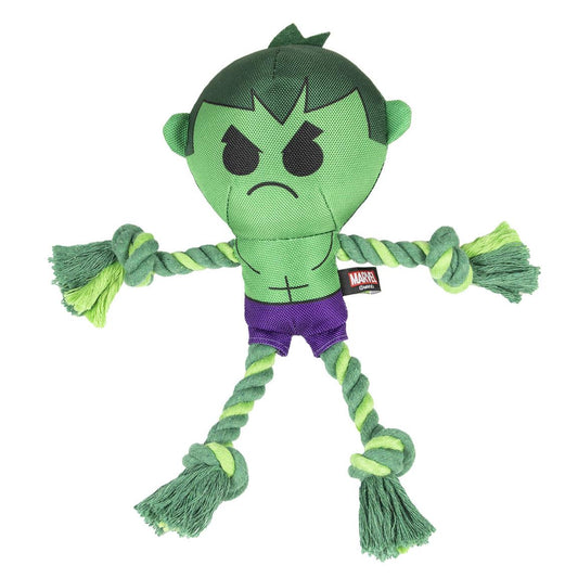 JUGUETE PARA PERRO CUERDA AVENGERS HULK - Imagen 1