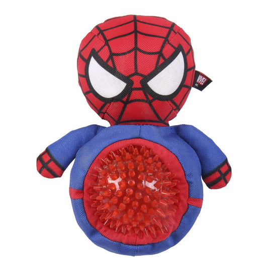 JUGUETE PARA PERRO PELOTA SPIDERMAN - Imagen 1