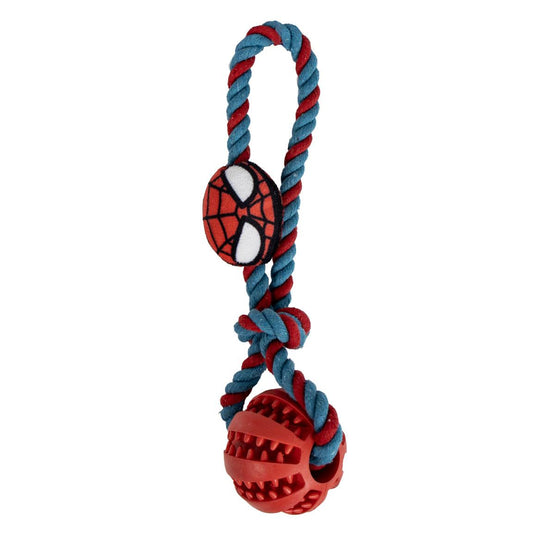 JUGUETE PARA PERRO CUERDA SPIDERMAN - Imagen 1