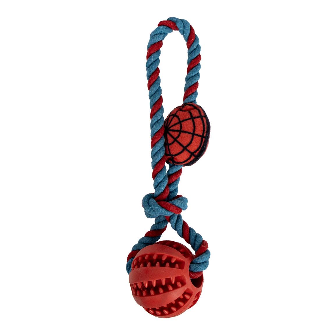 JUGUETE PARA PERRO CUERDA SPIDERMAN - Imagen 2