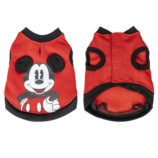 SUDADERA PARA PERRO APLICACIONES COTTON BRUSHED MICKEY - Imagen 1
