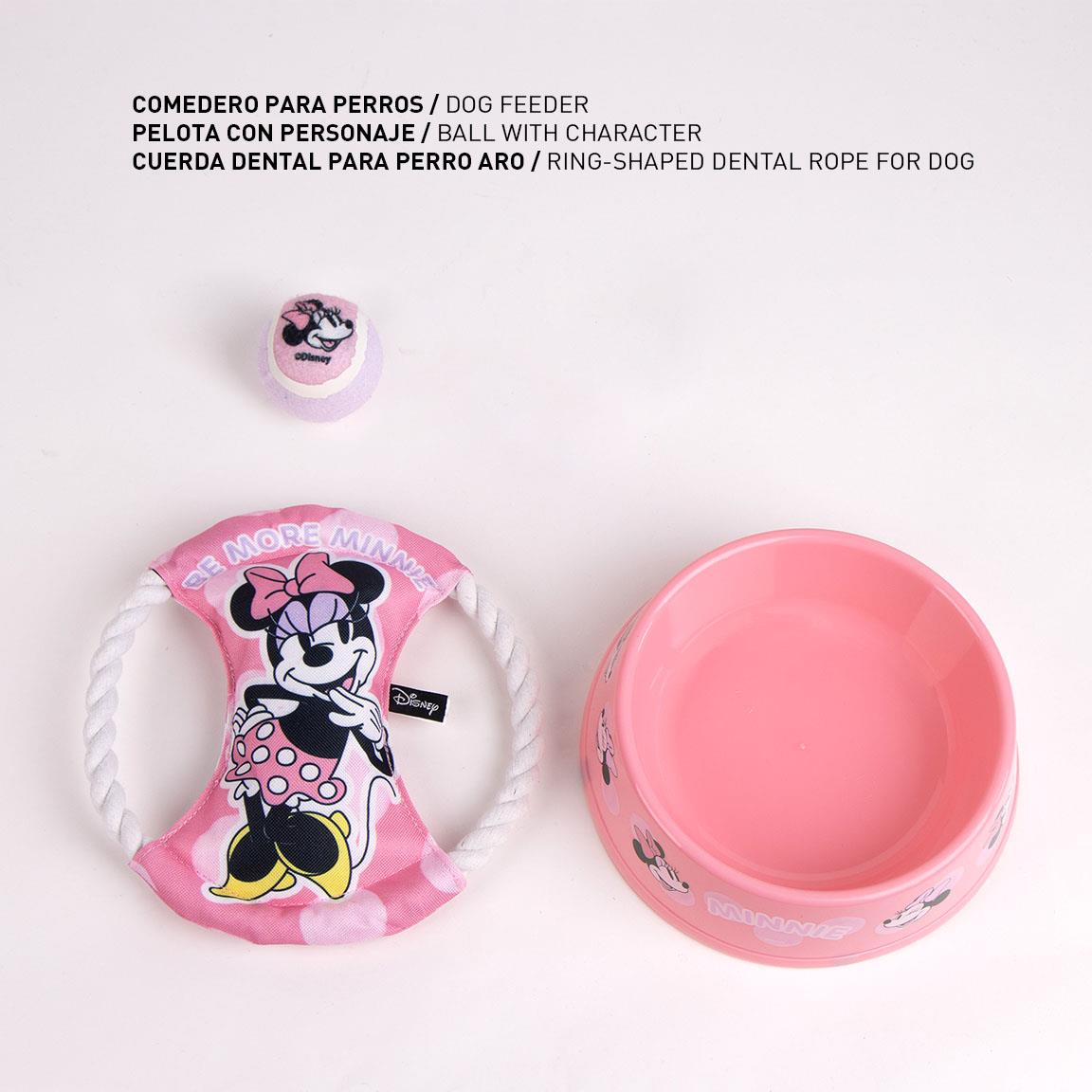 SET PARA MASCOTAS JUGUETE MINNIE - Imagen 2